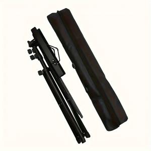 TEMU 프로페셔널 멀티 퍼포즈 폴딩 악보대: 기타, 바이올린, 드럼에 적합 - 운반 가방 포함