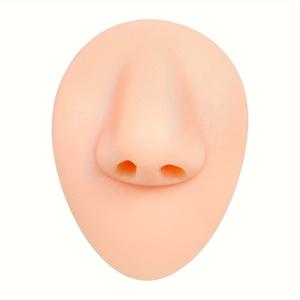 TEMU 실리콘 코 모델, 판타지 테마 바디 피어싱 연습, 문신용 코 디스플레이, 쥬얼리 디스플레이, 공예 도구 및 용품, 불규칙한 모양, 예술적 왁스 몰드