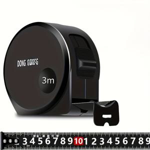 TEMU 동성 1개 고품질 산업용 줄자, 5m/196.8인치 강철 측정 테이프, 디지털 디스플레이, 0.1 측정 정확도, 내구성 방추, 내산화, 내마모성 테이프 목공, 사무실 및 주택 개조용|줄자