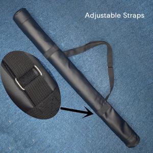 TEMU 1개 내구성 있는 야구 & 당구 큐 보관 가방 - 산업용 도구 정리함