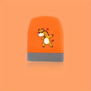 TEMU 1개 맞춤형 만화 도장, 현대 스타일, 플라스틱, 세척 가능 및 탈색 방지, 개인화된 이름, 학교 용품 교사 도장, 할로윈 및 크리스마스 선물에 완벽합니다.