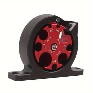 TEMU 알루미늄 조절 가능한 다웰 지그 5mm-20mm, 1개 목공 다웰 막대 제작 도구 전기 드릴 밀링용 - 수동 작동, 전기 불필요