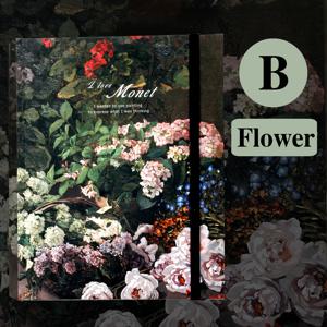 TEMU 모네 영감 A4 스케치북 - 100페이지, 마커 및 드로잉용 떼어낼 수 있는 두꺼운 하드커버, 예술가, 초보자 및 여행자에게 이상적, 예술가용 드로잉 용품|A4용지