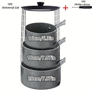 TEMU BLX 그린 유리 실리콘 뚜껑 - 중앙 손잡이, 모든 스토브(가스/전기/인덕션) 호환, 내열성, 스크래치 방지, 내구성 강한 냄비 & 팬용 뚜껑 - 가스, 전기, 할로겐/OLED 스토브와 완벽 호환