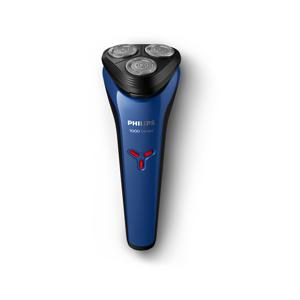 TEMU Philips Shaver 시리즈 1000 전기 면도기 S1125 PowerCut 블레이드, 자동 연마 기술이 적용된 ContourFlex 면도날 헤드, 3D 플로팅 디자인, 인체공학적 디자인, USB 충전식