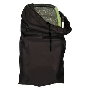 TEMU 대형 접이식 유모차 운반 가방 - 지퍼가 달린 내구성 폴리에스터 방진 수납 정리함, 블랙, 여행 및 야외 사용에 적합, 여행용 유모차 가방 | 접이식 디자인 | 안전한 보관, 유모차 수납 가방