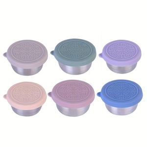 TEMU 3/6개 휴대용 미니 스테인리스 소스병, 재사용 가능한 샐러드 드레싱 용기 – 요거트, 주방, 레스토랑, 야외 피크닉 및 도시락에 완벽한 제품