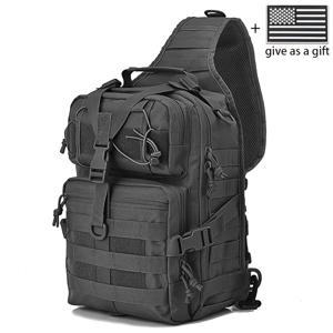 TEMU 미국 국기 패치가 있는 다기능 스포츠 대형 가슴 가방 | 숄더 및 크로스바디 옵션, 다중 포켓, 하이킹, 캠핑, 여행에 적합, 폴리에스터 데이팩 백팩 지퍼 잠금