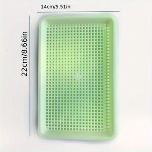 TEMU 빠른 씨앗 발아 키트, 효율적인 식물 성장에 적합 - 양파, 콩, 밀, 애완 식물용으로 이상적 | 가벼움, 전기 없음 | 씨앗 심기용 다중 구획 포함