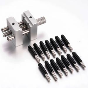 TEMU 정밀 미니 비스 그립 - 모델 만들기, 페인팅 및 공예용 조절 가능한 금속 클램핑 도구, 알루미늄 구조, 취미가 있는 사람 및 전문가에게 이상적, 공예 도구 | 조절 가능한 클램프 | 내구성 있는 구조, 미니어처 비스 그립