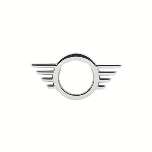 TEMU 메탈 3D 자동차 도어 잠금핀 윙 엠블럼 배지 - 미니 쿠퍼 원 S F55 F56 F57 F60 R55 R56 R57 R58 R59 R60 컨트리맨 - 블랙/레드/화이트/그레이/크롬/ - 쉬운 부착 및 제거, 스크래치 방지, 잠금 장치 호환, 내구성 있는 메탈, 미니 쿠퍼 모델을 위한 세련된 윙 디자인, 핏 및 향상된 미적 감각