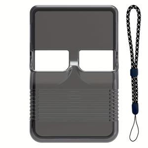 TEMU R36S 게임 콘솔용 투명 TPU 케이스 - 소프트, 충격 방지 보호 커버, 긁힘 방지 디자인, 세련된 표면, 사용하기 쉽고 버튼, Nintendo 3DS 및 2D와 호환 가능