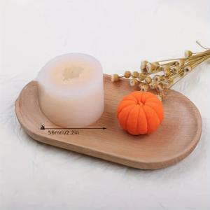 TEMU 1pc 오렌지 촛불 모양 - 실리콘 모양으로 레진으로 촛불을 만들 수 있는 모양, 촛불용 실리콘 모양, 비누 모양, 도자기 모양으로 DIY를 할 수 있는 모양 - 완벽한 선물, 휴일 선물/생일 선물/홈 데코 특별한 모양, 촛불 제품 없음