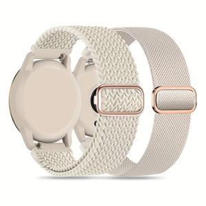 TEMU 2pcs 조절 가능한 나일론 시계 밴드 - 가르민 비바토 5/6/포레런더 55/165/265/베누 3S 및 더 많은 모델과 호환 가능, 부드럽고 편안한 스트랩, 여성과 남성을 위한 스포츠 시계 스트랩, 물에 강하지 않음, 스타일리시한 스트랩 디자인, 내구성 있는 시계 밴드, 스마트워치 액세서리