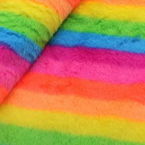 TEMU 1개 19.68x62.99인치 부드럽고 포근한 인조 토끼털 원단 - 두꺼운 따뜻한 니트 플러시 소재, DIY 공예용, 모자, 스카프, 홈 데코 | 생동감 넘치는 줄무늬 패턴, 프리컷 크래프트 원단, 겨울철 따뜻한 텍스타일, 재미있는 프로젝트 소재