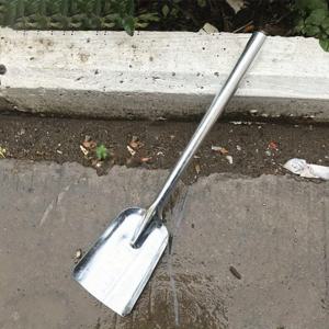 TEMU 길이 있는 손잡이가 있는 철제 벽난로 연기 청소 도구 - 바베큐 그릴 캠핑 화덕 석탄 연기 청소 도구, 정원 도구, 미니 먼지통, 벽난로 액세서리, 벽난로 연기 제거 | 세련된 금속 마감 | 내구성이 뛰어난 철제