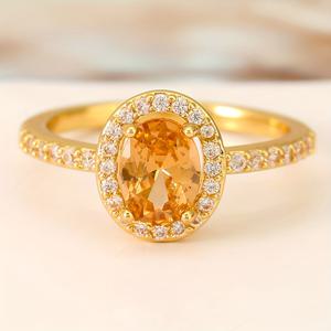 TEMU 1pc 우아한 로즈 골드 플레이트 링, 오발 CZ 스톤 - 약혼, 결혼, 또는 일상적인 보석, 이상적인 생일 선물, 결혼 보석| 우아한 링 디자인| 골드 플레이트 링