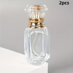 TEMU 2개 세트 30ml 고급 골드 향수 스프레이 병, 여행 및 샘플 포장용