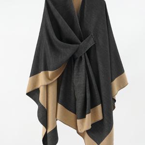 TEMU 플러스 사이즈, 솔리드 컬러 여행용 에어컨 방 샤울 스카프