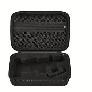 TEMU Osmo Mobile 7P 케이스 DJI Osmo OM 7 Pro/7 Gimbal Stabilizer 호환 - 메쉬 포켓 & 스펀지 패딩 블랙 여행 가방, DJI Osmo Mobile 7/7P 액세서리용 내구성 보호 커버, 안정적인 삼각대 보관, 메쉬 포켓 기능, 고품질 소재