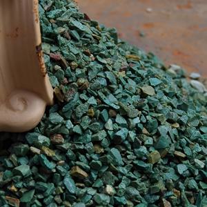 TEMU 1000g 천연 녹색 제올라이트 грав일, 통기성 식물 가루, 암모니아 흡수 물 정화 돌, 수족관 경관에 적합