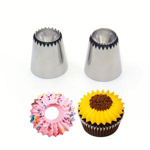 TEMU 로사미아 대형 데코레이팅 노즐 - 전문가 및 가정용 베이커를 위한 강력한 304 스테인리스 아이싱 팁, 링 쿠키, 컵케이크, 페이스트리 제작에 적합 - 할로윈, 크리스마스, 발렌타인데이, 부활절, 어머니날을 위한 이상적인 도구 - 모델 795/796, 베이킹 필수품, 정교한 쿠키 디자인, 날카로운 블레이드 에지, 식품 등급 재질, 케이크 장식 도구