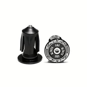 TEMU ENLEE 1쌍 자전거 그립 핸들바 엔드 캡 알루미늄 합금 MTB 핸들바 그립 플러그 캡 자전거 핸들바 액세서리