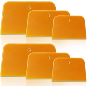 TEMU 6pcs 헤비듀티 바디 필러 스프레더 키트 - 전문가용 자동차 수리 도구 세트 (플라스틱 스프레더 바 포함) - 퍼티, 글레이즈, 페인트 도포용 - 자동차 바디 필러, DIY 호환 (화학 물질 없음)