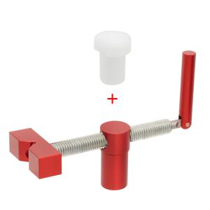 TEMU 1세트 조절 가능한 알루미늄 벤치 도그 클램프 20mm 데스크탑 홀용 - 헤비듀티 목공 작업대 스토퍼, 전기 불필요, 정밀 목공 프로젝트용 쉬운 설치, 견고한 구조의 목공 액세서리