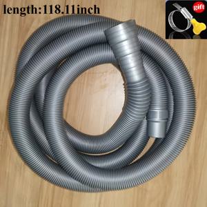 TEMU 1개 헤비듀티 RV 배수호스 - 118.18인치 두꺼운 디자인 유연한 고무 범용 하수구 어댑터, RV, 캠핑카, 세탁기 배수를 위한 - 내구성 있는 캠핑 액세서리, 캠퍼 수도공사, 강화된 어댑터, 오래가는 소재, 튼튼한 제작, 야외 활동을 즐기는 이들에게 적합