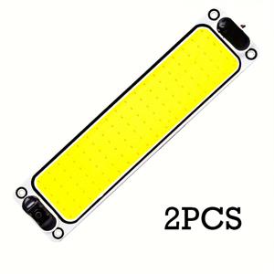 TEMU 투팩 12V/24V 트렁크 조명 108/54 고휘도 COB 비드 얇은 차량 독서등 바, 6000K 800LM LED, 스위치 내장형 돔 조명 (밴, 트럭, RV, 캠핑카용), 트럭 돔 라이트,세련된 자동차 액세서리,장수명 전구,상용 차량,RV 여행자들