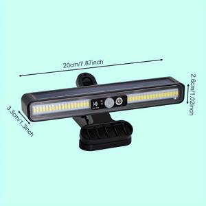 TEMU 스마트 태양광 야외 조명, 모션 센서가 있는 클립온 랜드스케이프 램프, 초밝은 LED 및 태양광 배터리, ≤36V 작동 전압, 버튼 제어 및 자동 켜짐/끄림 기능 - 상업 거리, 정원, 현관, 진입로, 울타리, 데크, 차고에 이상적 - 향상된 조명과 장식용 설치가 쉬운 태양광 클립온 라이트, 태양광 클립온 라이트, 태양광 야외 조명