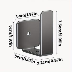 TEMU 무드릴 벽걸이 라우터 보관함 | TV 네트워크 파이버 셋톱박스 홀더 | 애플 TV/ROKU/라우터용 다기능 미디어 장치 선반, 사계절 사용 가능