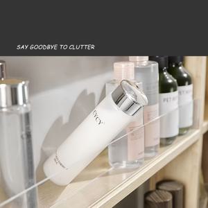 TEMU 슈퍼마켓 및 편의점용 투명 PVC 선반 분리기 10개 세트 - 냉장고, 선반 및 디스플레이 랙을 위한 투명 정리함 - 내구성 있고 사용하기 쉬운 공간 절약 솔루션으로 효율적인 보관, 선반 분리기, 사진 포장 용품 선반, 옷장 선반 분리기