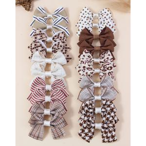 TEMU 12개 가을-겨울 아티스틱 레트로 컬러 펫 보우 헤어 클립, , 도트, 체크 하트 등 패턴, 귀여운 개 머리 그루밍 클립 메탈 클립 크로커다일 클립 혼합 색상 강아지 보우, 애완동물 패션 필수 액세서리, 개 헤어 액세서리, 개 머리 보우, 개 보우, 개 리본, 개 클립, 개 클립, 개 밴드, 개 크록레이드, 개 헤어핀