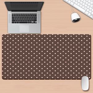 TEMU 1개 대형 XXL 마우스 패드 - 미끄럼 방지 고무 베이스, 게임 및 사무용 데스크 매트, 내구성 있는 폴리에스터 표면, 다기능 컴퓨터 마우스 패드, 노트북 및 작업 공간 장식용, 데스크용 마우스 패드, 마우스 패드, 데스크 매트, 게이밍 마우스 패드