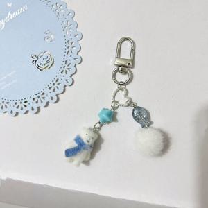 TEMU 1개 창의적인 플로킹 베어 3D 동물 수제 폰 스트랩 가방 장식 CCD 펜던트 친구 선물, 귀여운 펜던트,폰 액세서리,플로킹 디자인,고품질 펜던트,핸드메이드 참,장식 스트랩,패션 애호가,선물 구매자|핸드폰스트랩