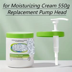 TEMU 범용 두꺼운 바디 크림 펌프 헤드 | 550g 보습 크림 용기 재사용 가능 교체품 | 누출 방지 및 위생적 디자인 | 간편한 누름, 막힘 방지 | 바디 크림 용기에 적합