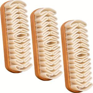 TEMU 3 매직 고무 신발 브러시 | 스웨이드 브러시 및 지우개 | 부드러운 스웨이드 가죽 플라스틱 손잡이 신발 브러시 | 브러시리스 고무 가죽 클리닝 브러시 S-스웨이드 지우개