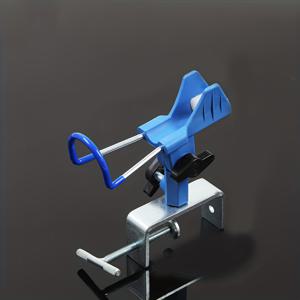 TEMU 1개 HQZOOMEE 360도 조절식 낚싯대 홀더 - 360° 회전 베이스가 있는 강력한 자동 잠금 마운트, 튼튼한 ABS 구조, 보트, 다리, 보트 낚시 장비용 안전한 낚싯대 잠금, 세련된 디자인, 내구성 있는 구조|낚시대