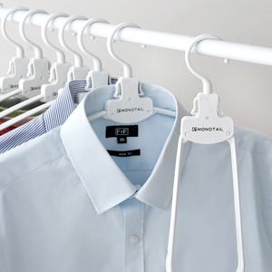 TEMU [1+1] 접이식 옷걸이 원터치 미끄럼방지 옷걸이 20P