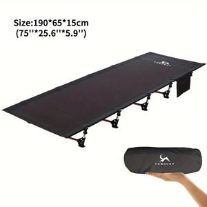 TEMU 아웃도어 알루미늄 초경량 행군침대 휴대용 캠핑침대 로우컷 행군침대，캠핑 초경량 아웃도어 행군침대 알루미늄 풀폴딩 휴대용 싱글 점심침대 간이접이침대，다잡 캠핑 경량 야전침대 간이 휴대용 야침 접이식 침대 베드 초경량