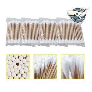 TEMU 나무 귀이개 먼지 제거 화장용 면봉(GP)