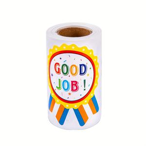 TEMU 100개/롤 메달 포스트 종이 학생 보상 칭찬 격려 스티커. 우수한 명예 메달, 동기 부여 스티커, 수상 스티커