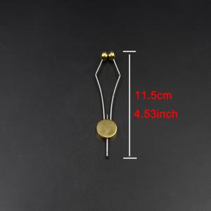 TEMU CONTEMPLATOR 황동 & 스테인리스 스틸 플라이 타잉 도구 - 표준 사이즈, 정밀 낚시 루어용 아크-마우스 보빈 거치대, CONTEMPLATOR