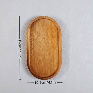 TEMU 나무 서빙 트레이 3종 세트, 타원형 나무 플래터, 코스터, 스낵 트레이, 사탕 접시, 우유 및 커피 트레이, 과일, 디저트, 케이크, 치즈, 커피, 차, 빵, 아침 식사, 주방 사용, 크리스마스, 새해 스낵 디스플레이에 적합