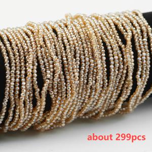 TEMU 약 299개의 2.5mm 샴페인 컬러 플랫 라운드 파이티드 유리 루즈 비즈로 DIY 수제 팔찌, 목걸이, 귀걸이, 전화 체인, 헤어 액세서리 및 장식용 펜던트 재료에 적합합니다.