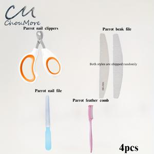 TEMU 펫 버드 케어: 깃털 빗, 발톱깎이, 네일 파일 & 부리 그라인더 - 건강한 새를 위한 완벽한 펫 버드 관리 도구