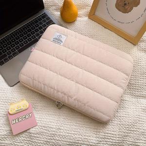 TEMU 1개 11인치 / 13인치 / 15인치 자수 노트북 슬리브 - 충격 방지, 스타일리시한 자수 및 내구성 있는 디자인의 일상 사용, 직장 및 학교용|노트북파우치