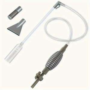 TEMU 전기 없는 수족관 빠른 수질교체기, 오리부리형 노즐 & 분리식 필터망 + 유량조절스위치 - 사료/해초 제거용 고정클립이 있는 어항 이물질청소기 (배터리·전자장치 불필요) - 생선과 수중식물에 안전한 사이펀호스 겸용